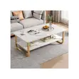 Simple MDF Top Center Table - 100x48x40cm - 1