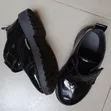 Fred Mello Patent Black School Shoes for Toddler Boys - Size 24 - 2