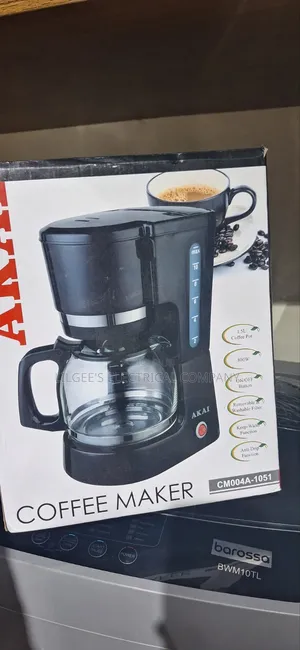 Akai Brand New Coffee Maker - Black