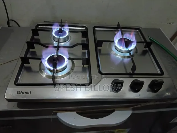 3-in-1 Stainless Steel Gas Cooker (Direct UK) - 1