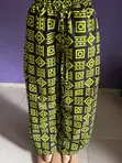 Bubu Ankara Pants - Yellow, Wide-Leg, Unisex - 2