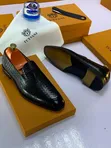 Tuxvani Black Woven Leather Tassel Loafers masu Girman 40-46 - 1