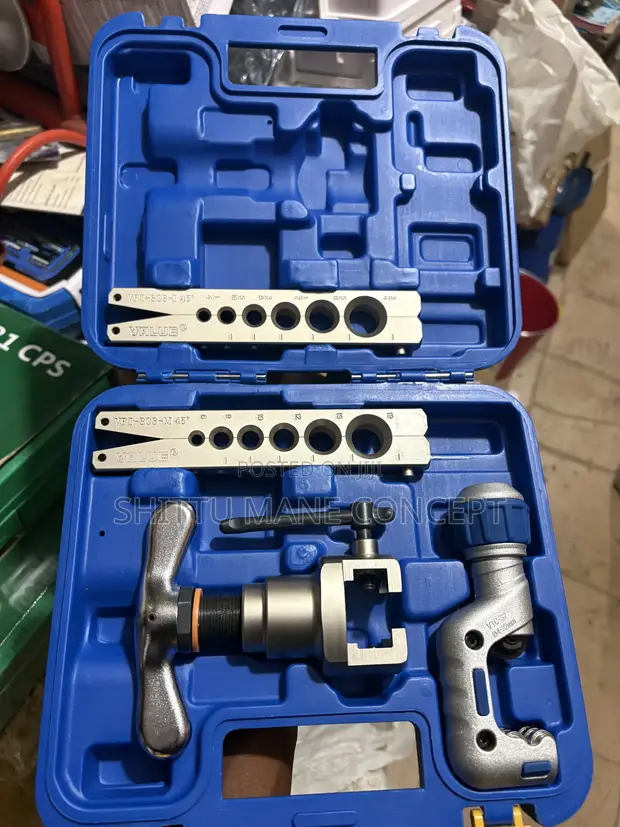 VALUE VFT-808 Tube/Pipe Flaring Tool Kit - 1