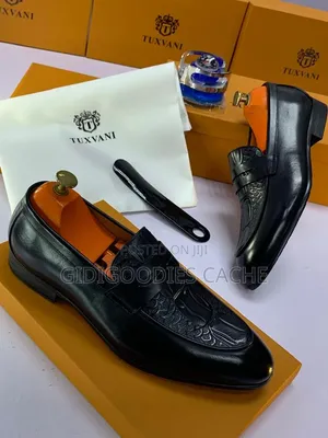 Tuxvani Black Penny Loafer Takalmi