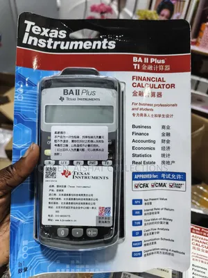 Texas Instruments BA II Plus Financial Calculator