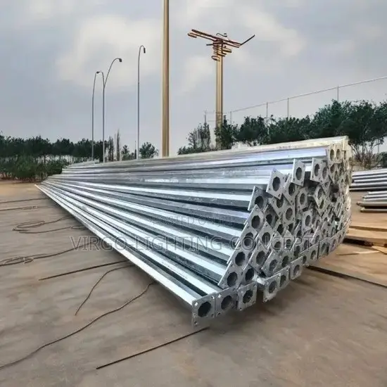 Galvanized Steel Street Light Poles - 1