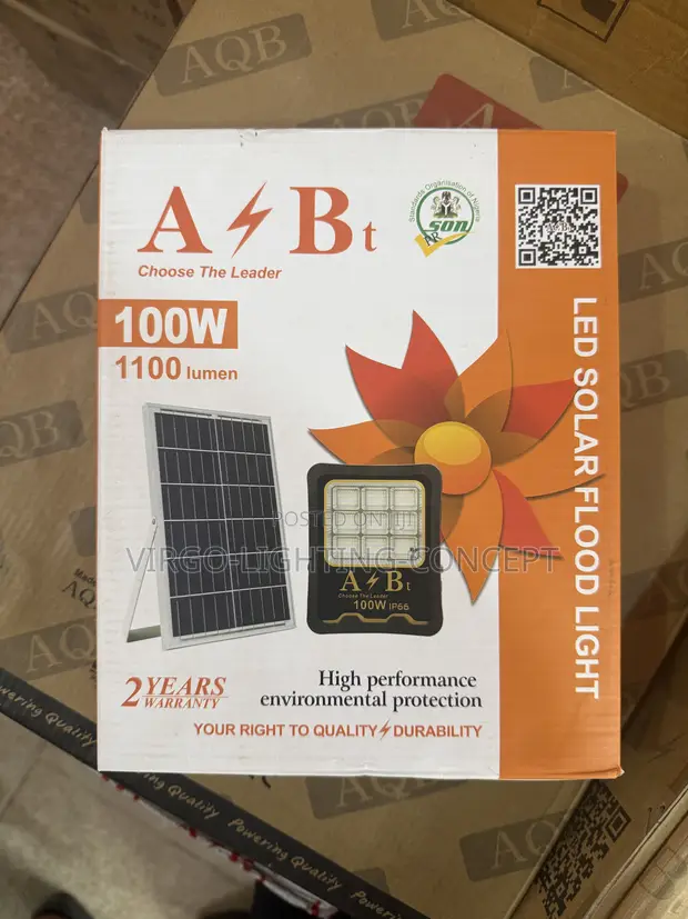 100W Hasken Wuta Na Rana - 1