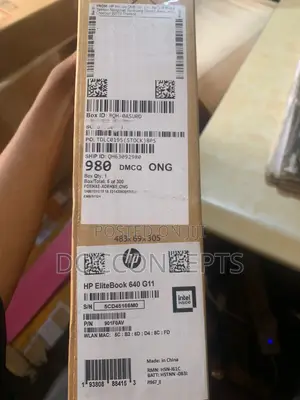 New HP EliteBook 640 G11 Laptop: Intel Core Ultra 7, 16GB RAM, 512GB SSD
