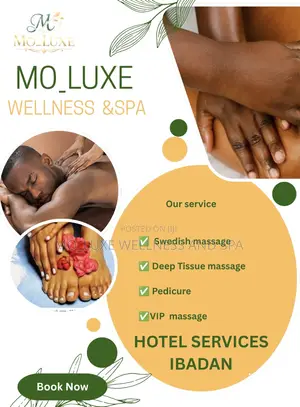 Swedish Massage - Home/Hotel Service in Ibadan
