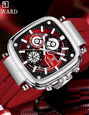 Reward Rubber Strip Stainless Steel Watch