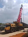 SANY 450 Ton Truck Crane 2020 Mai Amfani Daga Ƙasashen Waje - 2