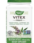 Nature's Way Vitex Fruit 400mg, 100 Vegetarian Capsules - 1