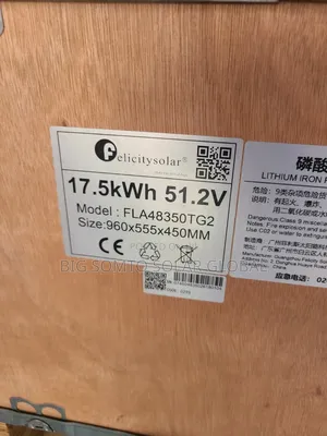 Felicity 17.5kWh/48V Baturiya ta Lithium