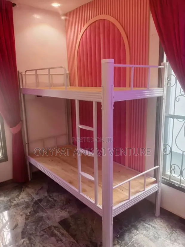 American Standard Gray Metal Bunk Beds - 1