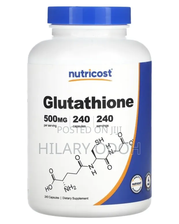 Nutricost Glutathione 500mg, 240 Capsules - 1