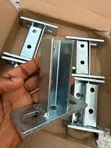 100mm Galvanized Cable Tray Hanger - Delta Brand - 1