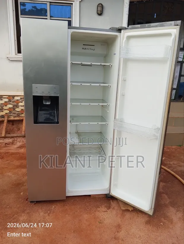 Used Hisense Double Door Fridge with Ice Maker - 1