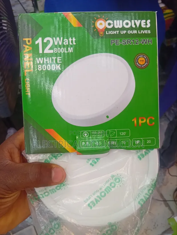 12W C Wolves Round Surface Light - 1