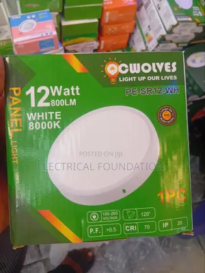 12W C Wolves Round Surface Light