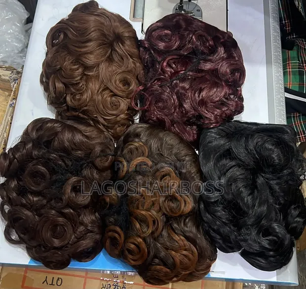 Omotola Bounce Human Hair Blend Wig - 10 Inches - 1