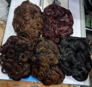 Omotola Bounce Human Hair Blend Wig - 10 Inches