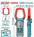 Total AC/DC Clamp Meter 1000A Dijital - 1