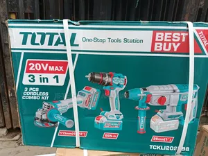 Total Tools 20V 3-in-1 Cordless Combo Kit (TCKLI2020298)