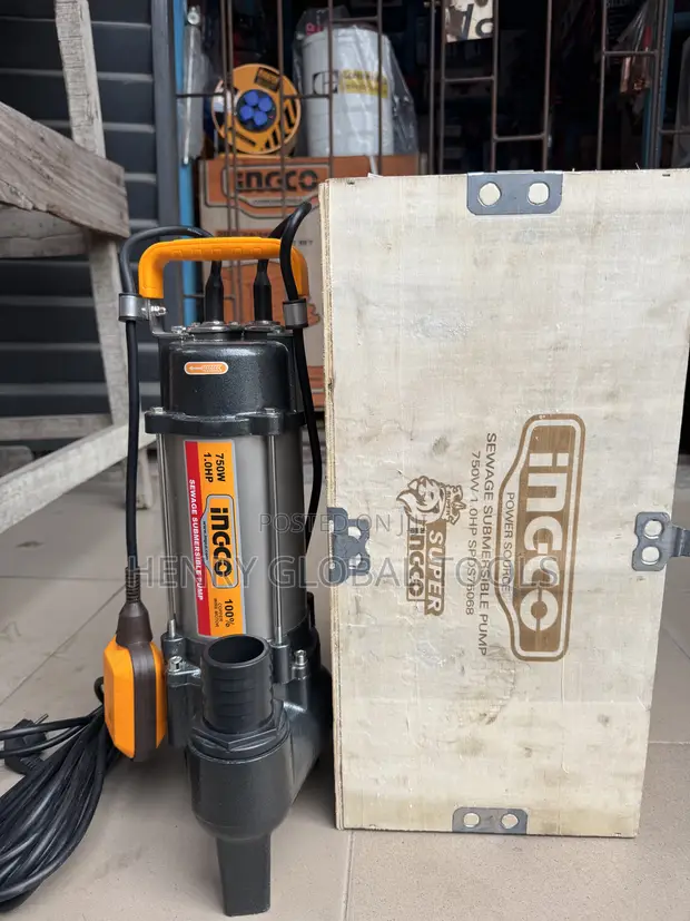 INGCO 750W Submersible Sewage Pump - 1