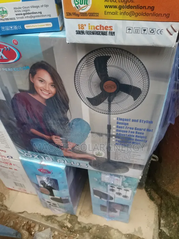 Ox Standing Fan 18" - 1