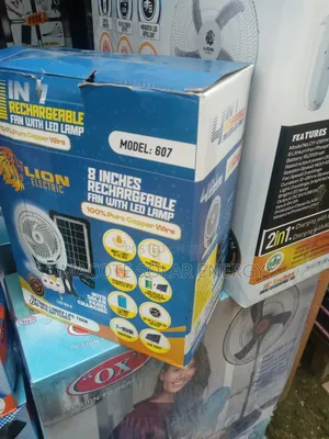 Lion Mini Fan Mai Amfani Da Hasken Rana