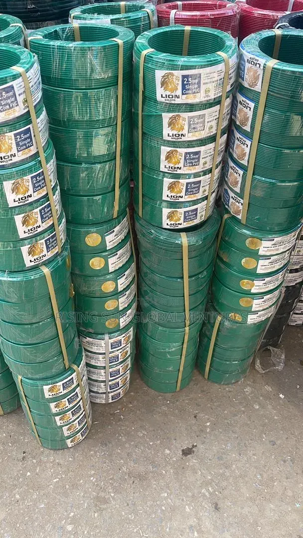 Lion Brand Pure Copper Electrical Cables (1.5mm², 1 Core, 100m) - 1