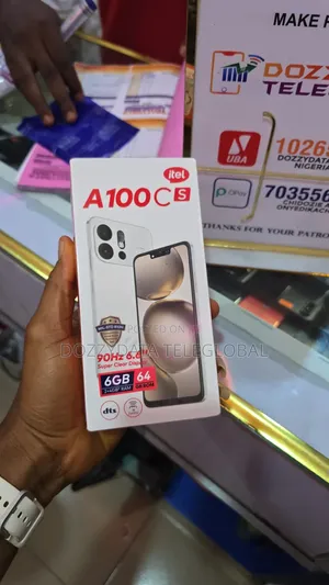 New Itel A100C 64GB Silver