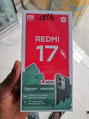 New Xiaomi Redmi 17 128GB Black
