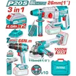 Total 3-in-1 Cordless Combo Kit - TOSLI241198 - 2