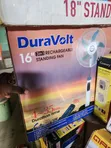 Duravolt 16" 3-in-1 Rechargeable Fan RF-3916 - 1