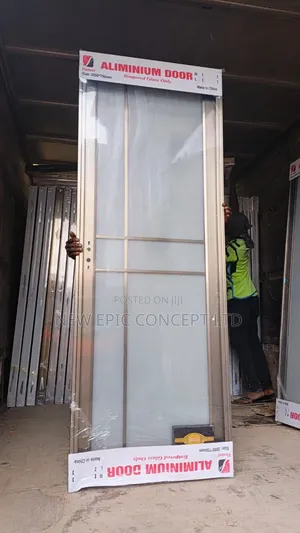 Brand New Aluminum Bathroom & Toilet Door with Lock
