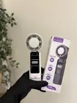 High Performance Handheld Mini Fan with Torch Light - 2
