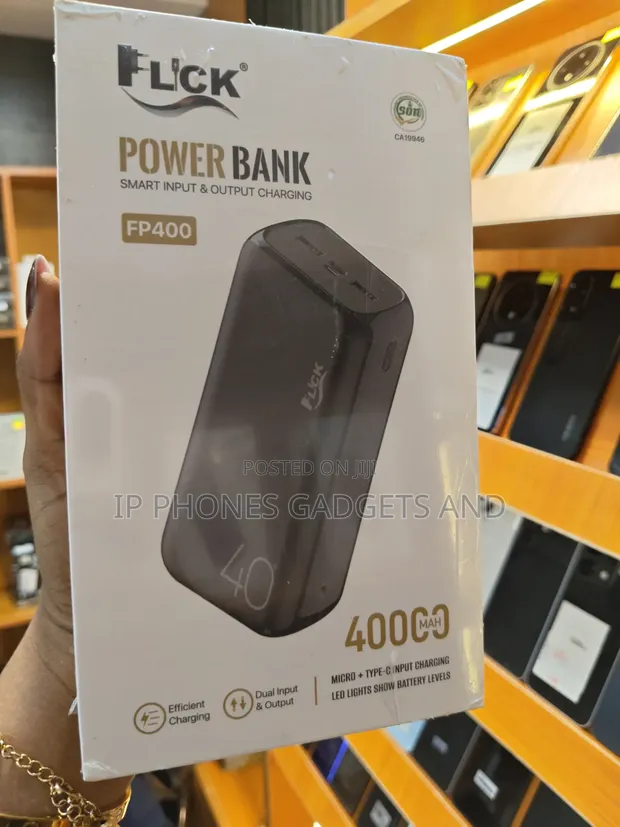 Flick FP400 40,000mAh Super Fast Power Bank - 1