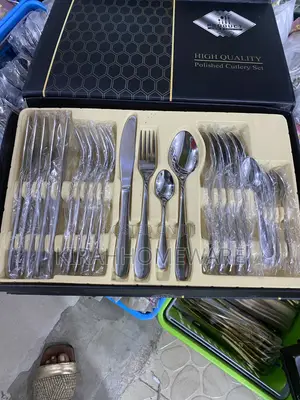24pcs Cutlery Set - Silver