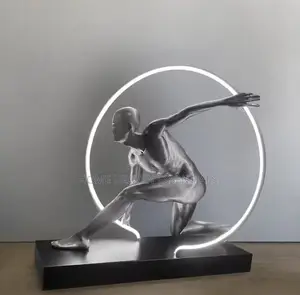 Modern Resin Sculptor Floor Lamp
