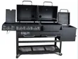 Multi XL 4-in-1 Gas Grill, Smoker, Side Burner, Black - 2