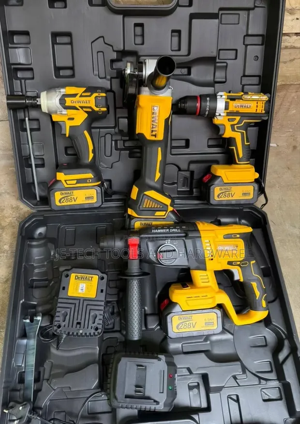 DeWalt 4-in-1 Cordless Power Tool Combo Kit - 1