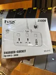 FLICK CS312 2500W Extension with PD Type-C + 3USB - 1