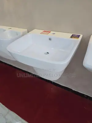 Babban Kwandon Wanka na Zamani da Aka Daga