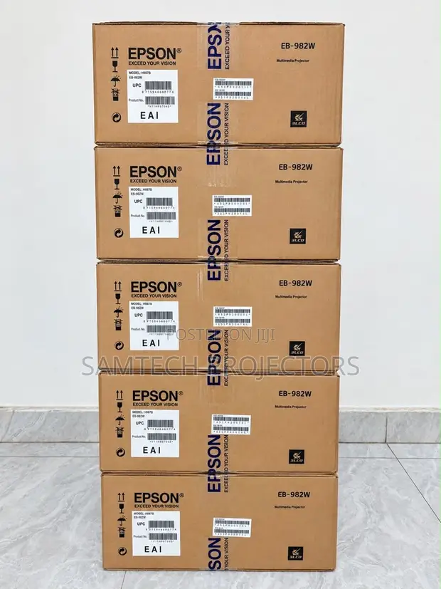 New Epson EB-982W 4200 Lumens Projector - 1