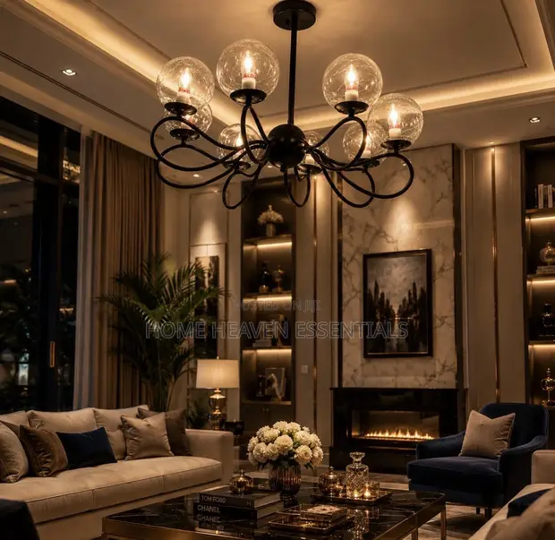Luxury Magic Bean Glass Chandelier Nordic Light don Daki - 1