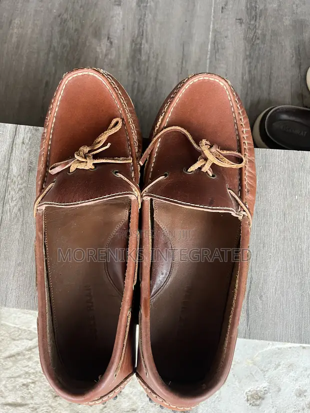Cole Haan Brown Leather Loafers - Men's Size 43 - 1