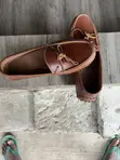 Cole Haan Brown Leather Loafers - Men's Size 43 - 2