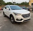 2017 Hyundai Santa Fe White - 1