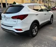 2017 Hyundai Santa Fe White - 3